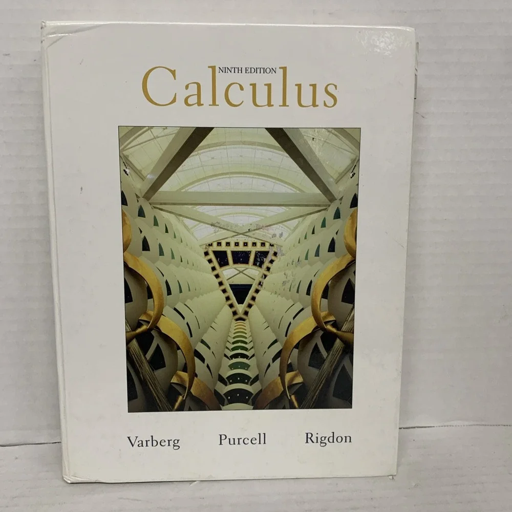 Calculus Textbook Ninth Edition 2007 Hardcover Varberg Dale Purcell Edwin Rigdon